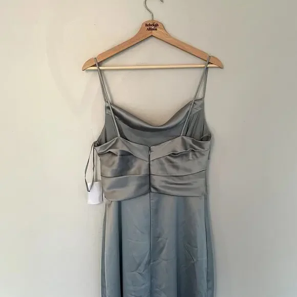 NWT Amsale Cody Dress in Jade Green Women's Size 10 | Jade Cody Dress - Picture 12 of 16